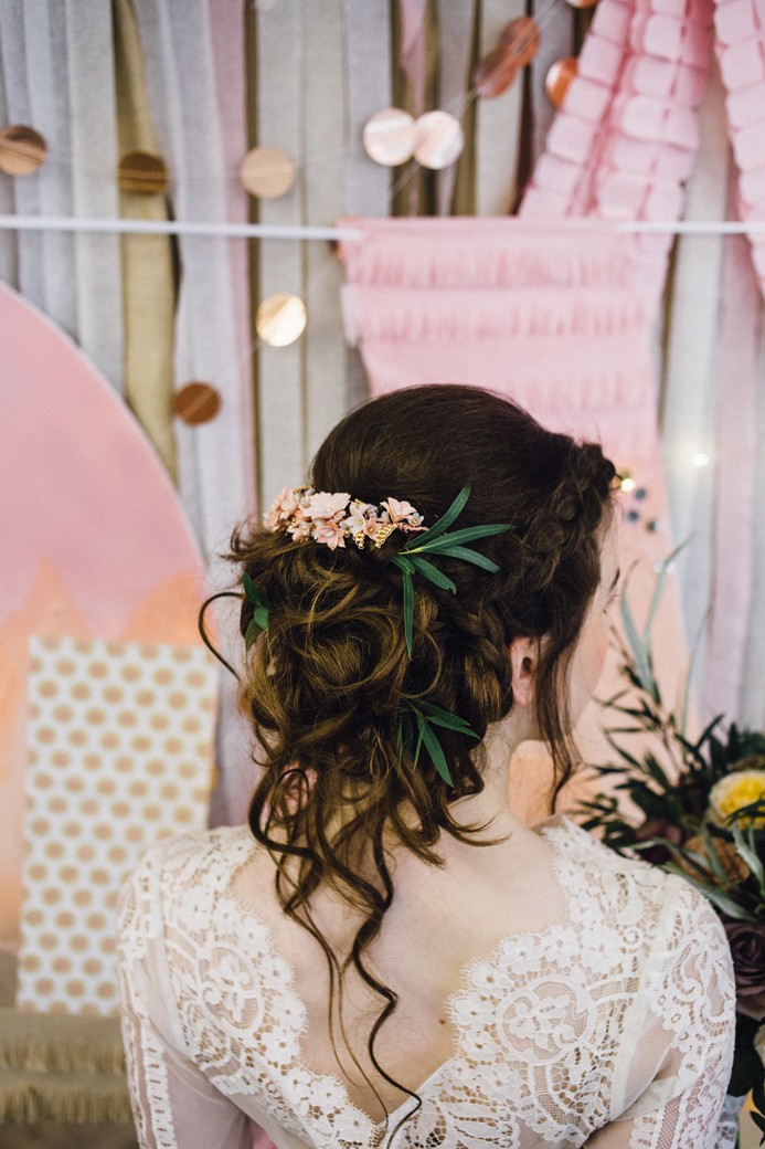Wedding Hair featured in An Essex Wedding Wedding Hair featured in An Essex Wedding